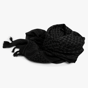Eirin Apparel Keffiyeh Midnight Black Cotton Keffiyeh Palestinian Scarf