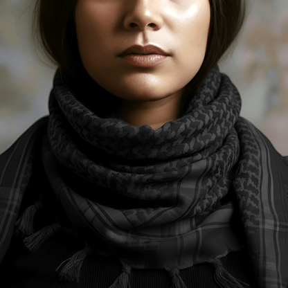 Eirin Apparel Keffiyeh Midnight Black Palestinian Keffiyeh Bundle – Build Your Collection