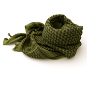 Eirin Apparel Keffiyeh Olive Green Cotton Keffiyeh Palestinian Scarf