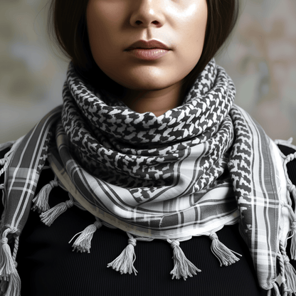 Eirin Apparel Keffiyeh Shadow Grey Palestinian Keffiyeh Bundle – Build Your Collection