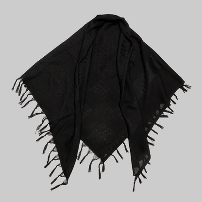 Eirin Apparel Keffiyeh Shadow of Al-Layl – Veil of Defiance Palestinian Keffiyeh (Collector’s Edition)