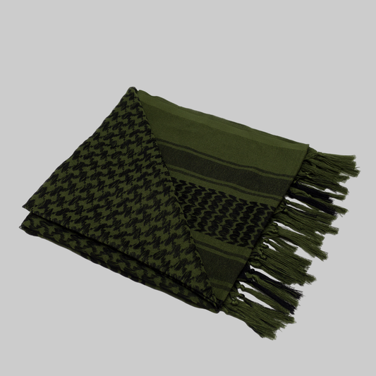 Eirin Apparel Keffiyeh Wadi Green – Soul of the River Valley Palestinian Keffiyeh (Collector's Edition)