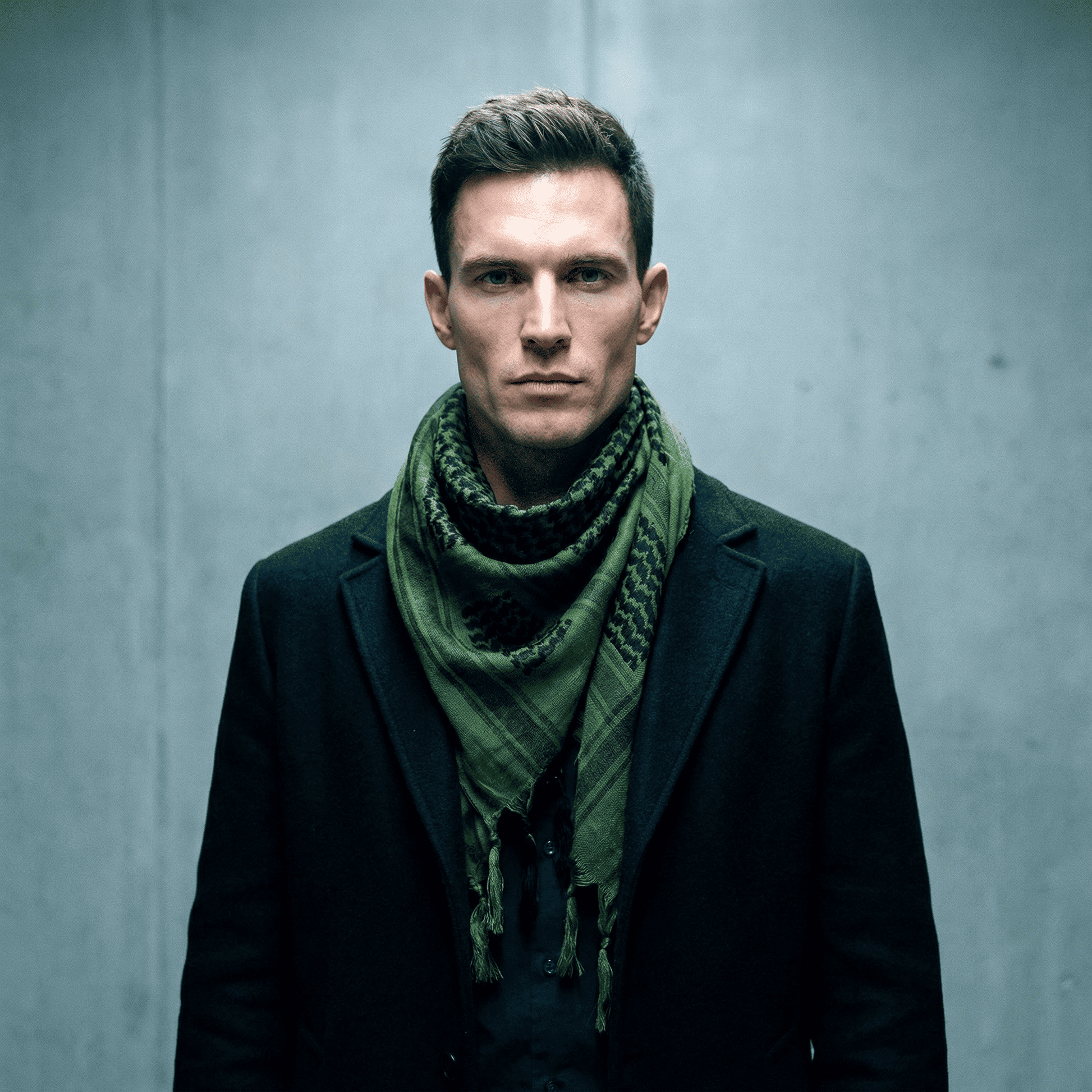 Eirin Apparel Keffiyeh 'Wadi Green – Soul of the River Valley' Palestinian Keffiyeh (Collector's Edition)