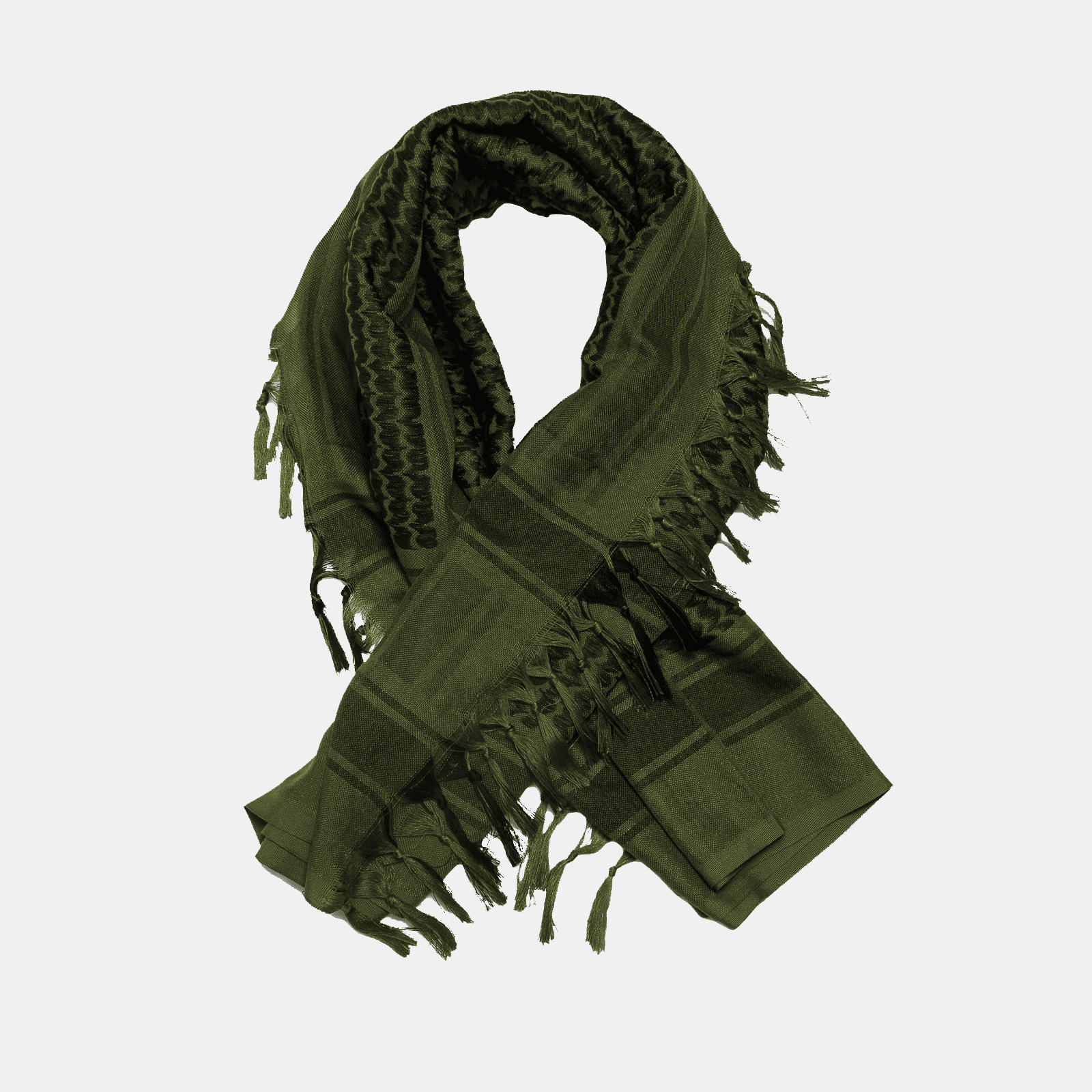 Eirin Apparel Keffiyeh 'Wadi Green – Soul of the River Valley' Palestinian Keffiyeh (Collector's Edition)