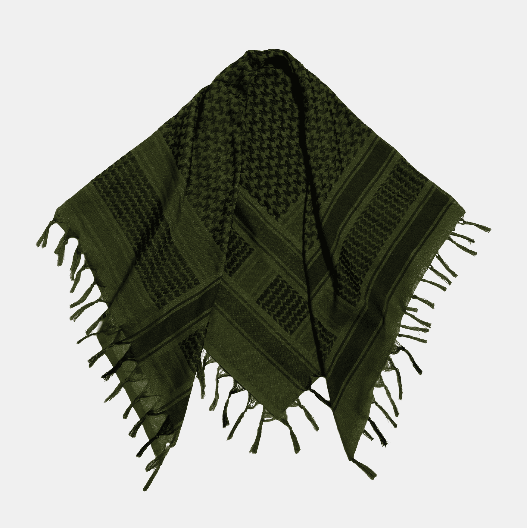 Eirin Apparel Keffiyeh 'Wadi Green – Soul of the River Valley' Palestinian Keffiyeh (Collector's Edition)