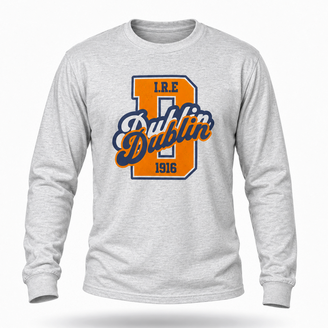 Eirin Apparel Long Sleeve T-Shirt 'Dublin Varsity' Long Sleeve T-Shirt