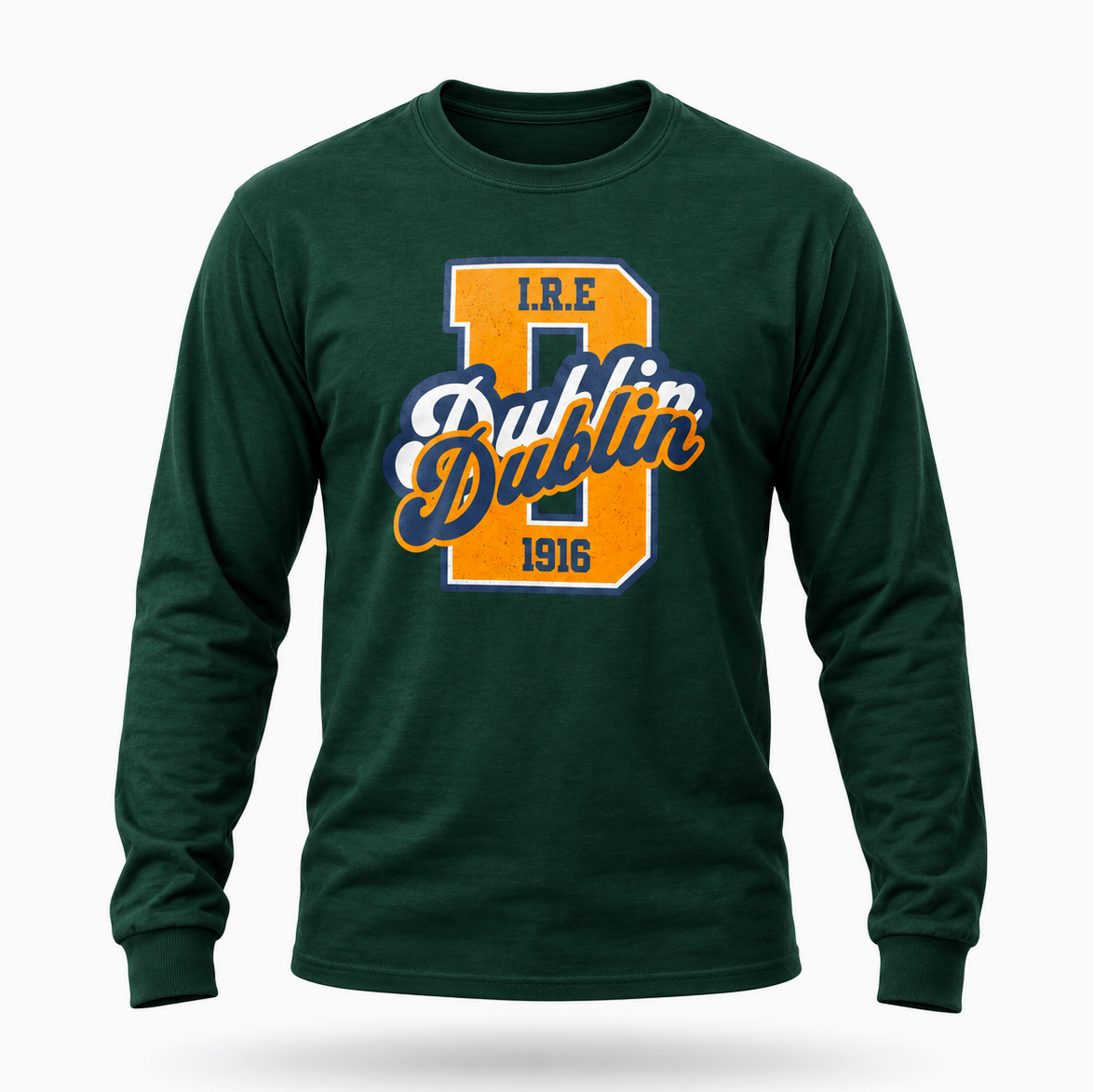 Eirin Apparel Long Sleeve T-Shirt 'Dublin Varsity' Long Sleeve T-Shirt