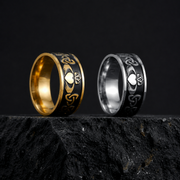 Eirin Apparel Men's Claddagh Ring Men's Claddagh Ring – 'Claoimh' (Celtic Sword)