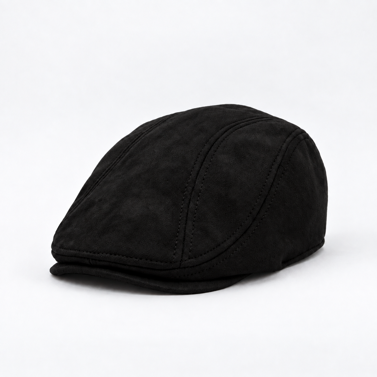 Eirin Apparel Men's Flat Cap ‘Belfast Crown’ Heritage+ Flat Cap – Ironworks Black