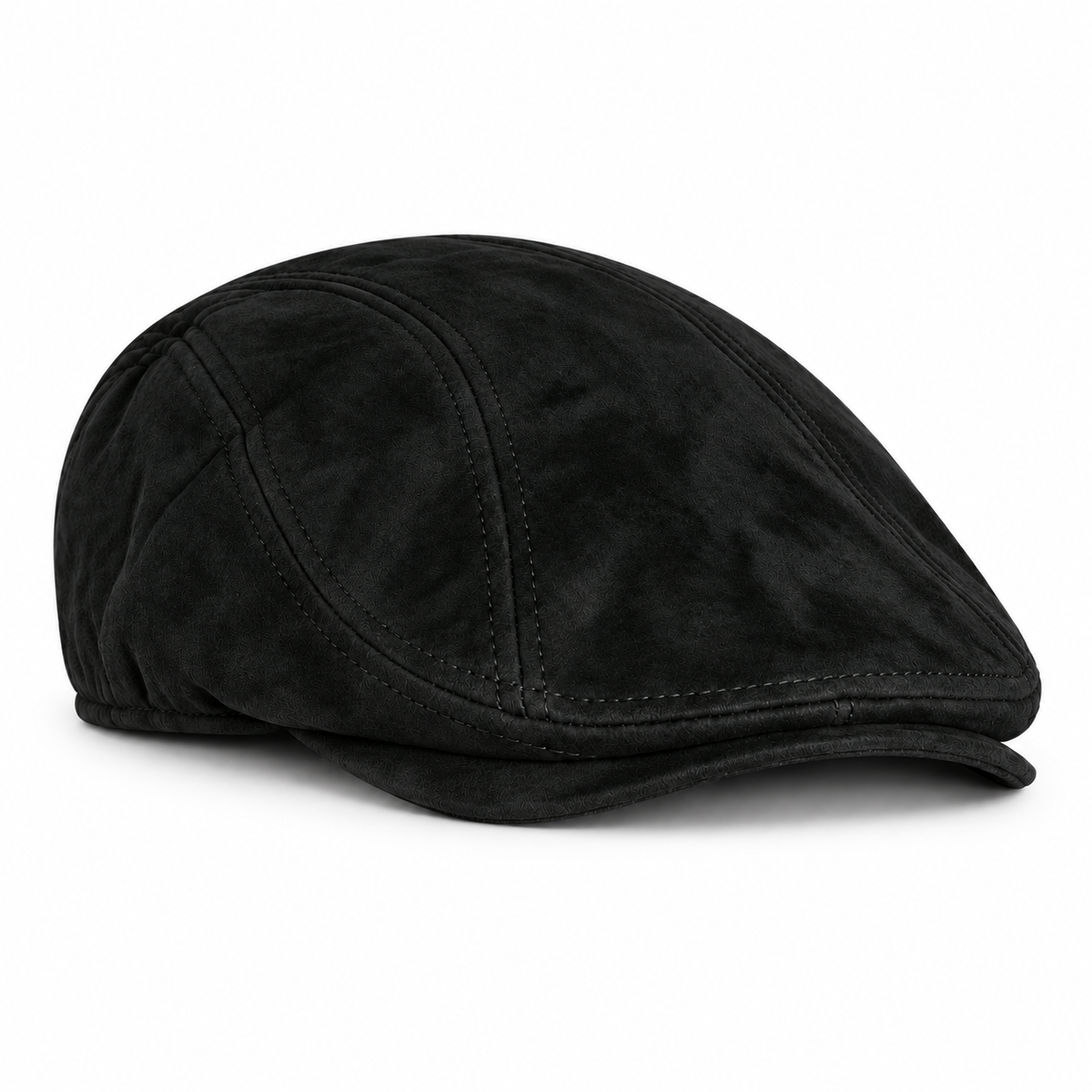 Eirin Apparel Men's Flat Cap ‘Belfast Crown’ Heritage+ Flat Cap – Ironworks Black