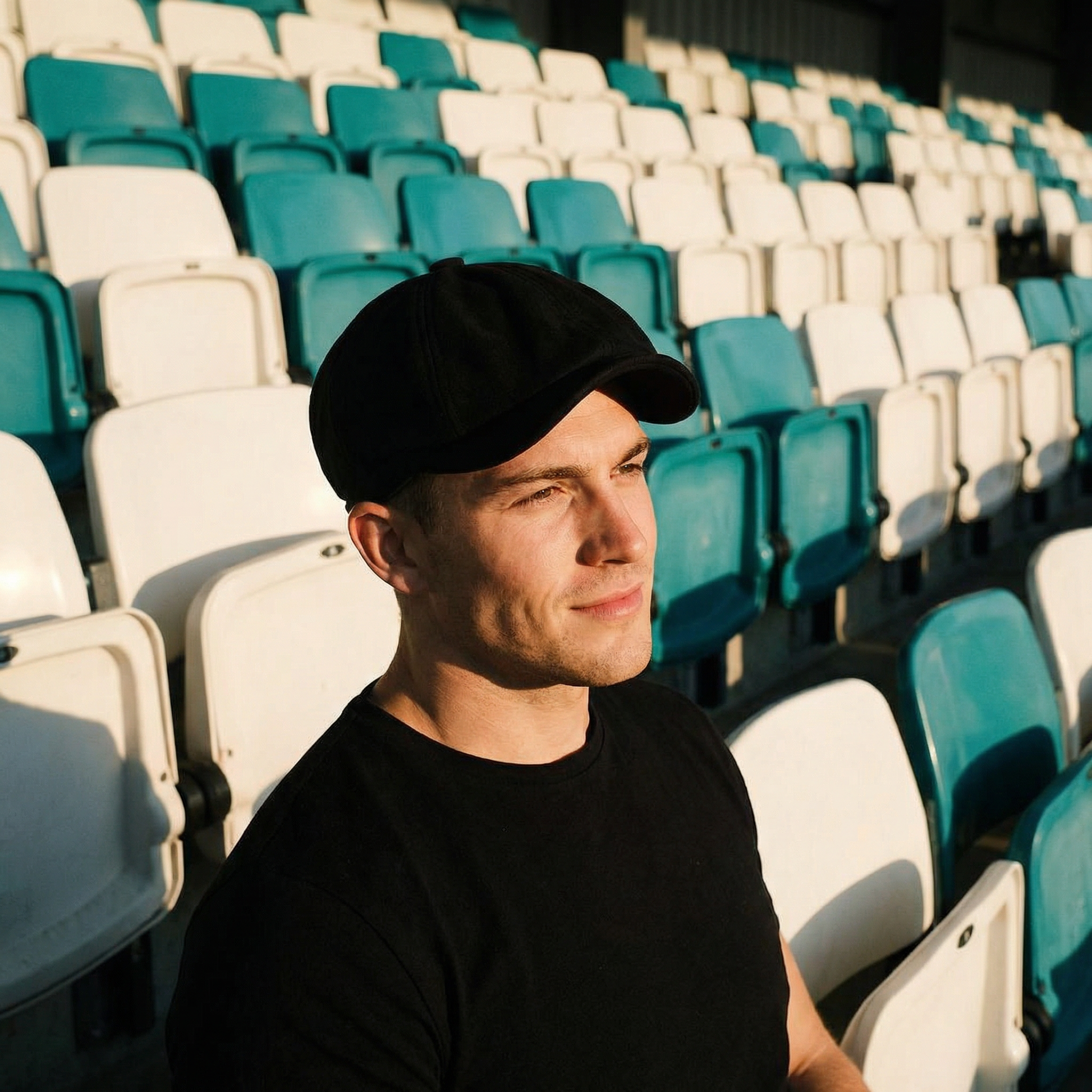 Eirin Apparel Men's Flat Cap ‘Belfast Crown ' Heritage+ Newsboy Cap – Foundry Black