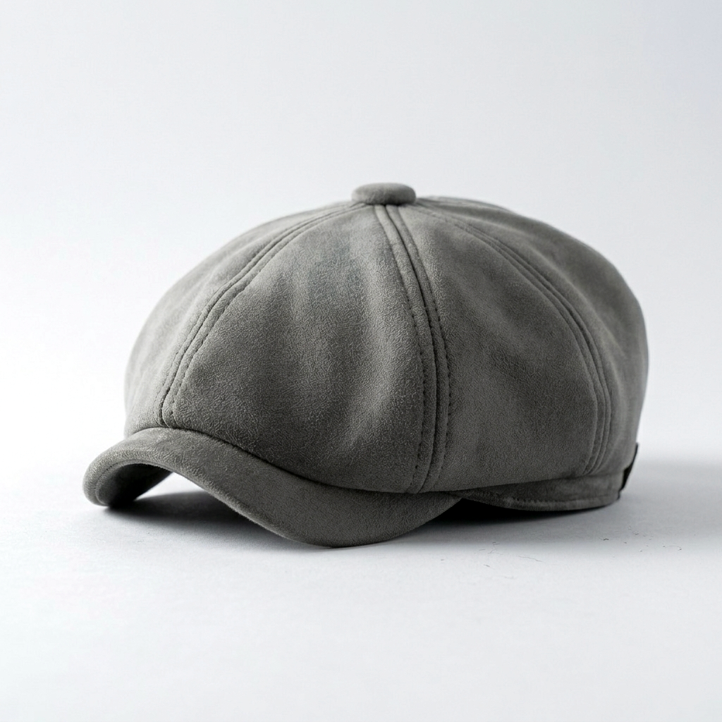 Eirin Apparel Men's Flat Cap ‘Belfast Crown ' Heritage+ Newsboy Cap – Quarry Grey