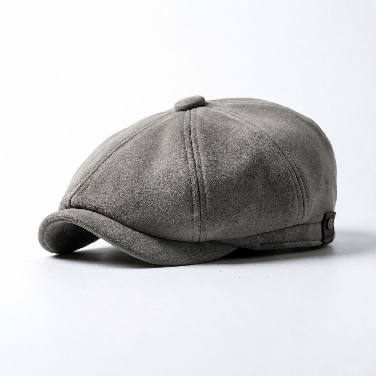 Eirin Apparel Men's Flat Cap ‘Belfast Crown ' Heritage+ Newsboy Cap – Quarry Grey