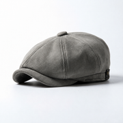 Eirin Apparel Men's Flat Cap ‘Belfast Crown ' Heritage+ Newsboy Cap – Quarry Grey