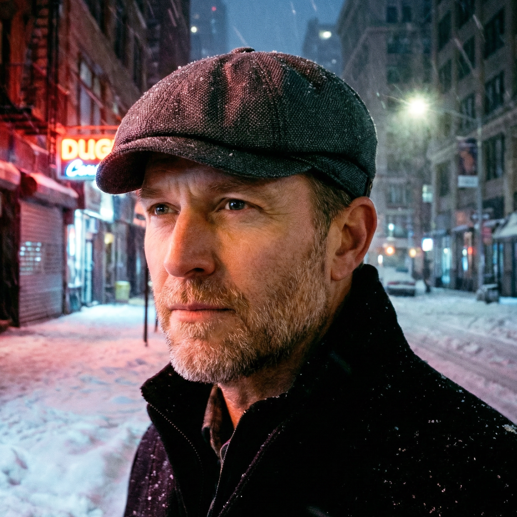 Eirin Apparel Men's Flat Cap ‘Belfast Crown’ Newsboy Flat Cap – Charcoal Grey