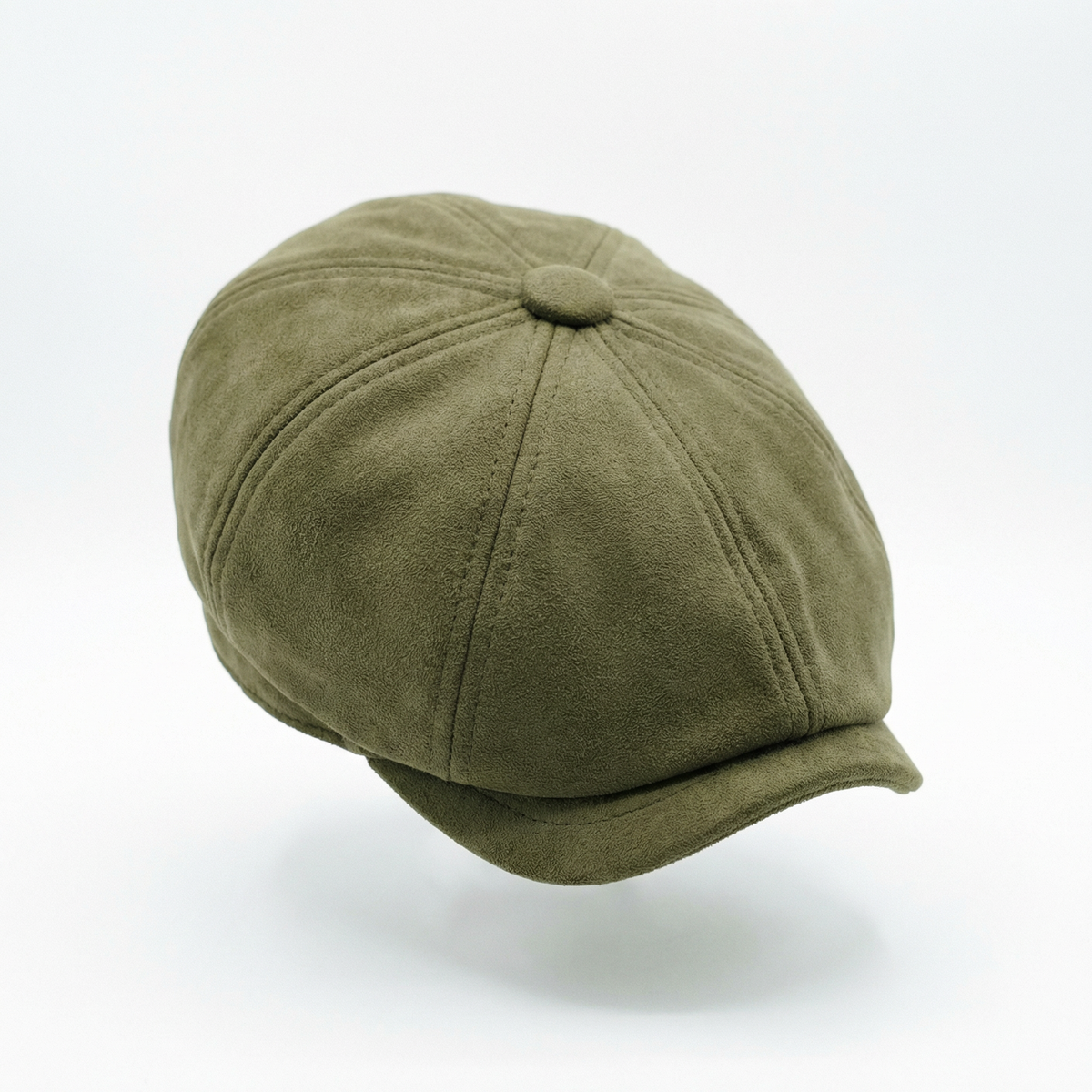 Eirin Apparel Men's Flat Cap ‘Belfast Crown’ Newsboy Flat Cap – Shipyard Green
