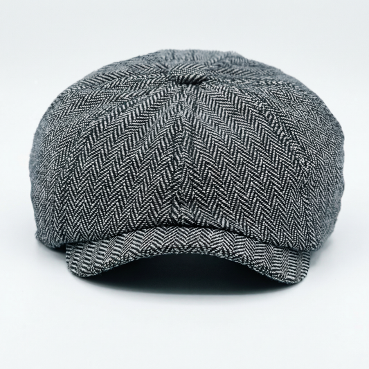 Eirin Apparel Men's Flat Cap 'Dockside' Newsboy Twill Cap – Kiln Ash