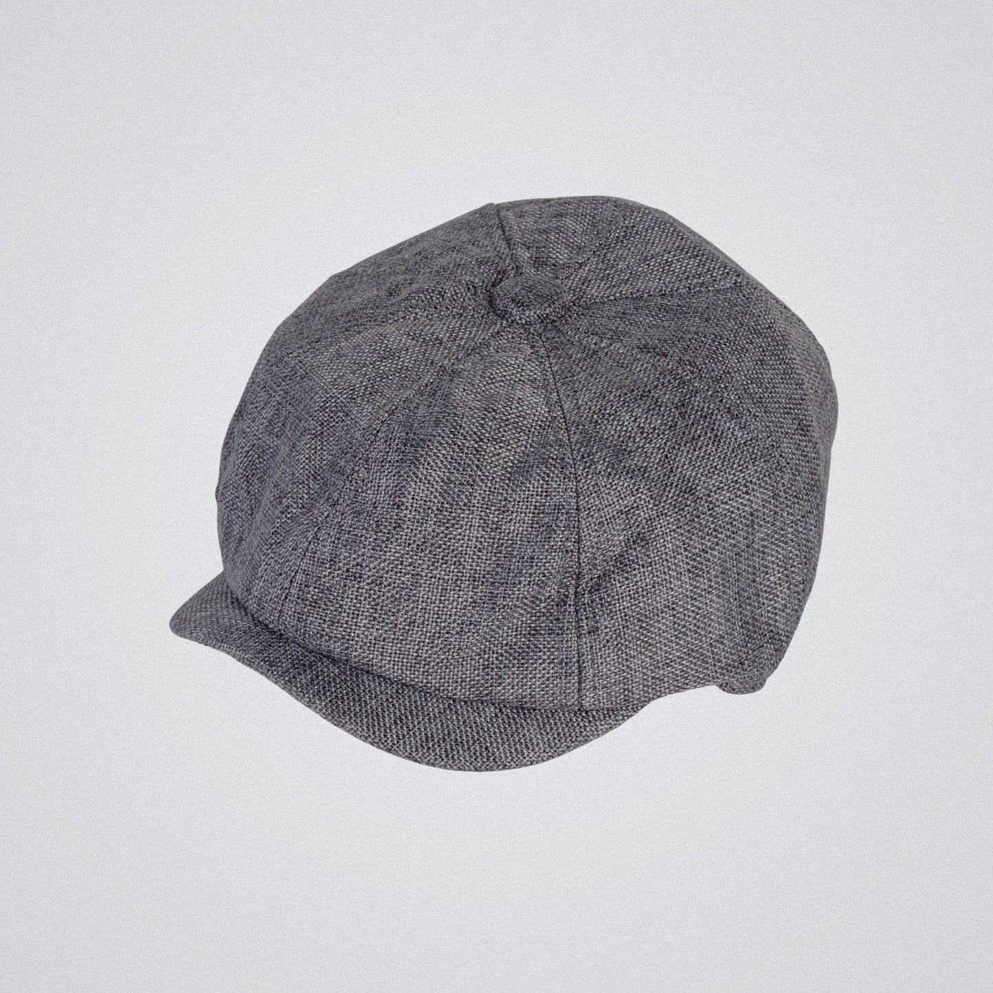 Eirin Apparel Men's Flat Cap Men’s ‘Belfast Crown’ Irish Flat Cap – Charcoal Grey (Collector’s Edition)