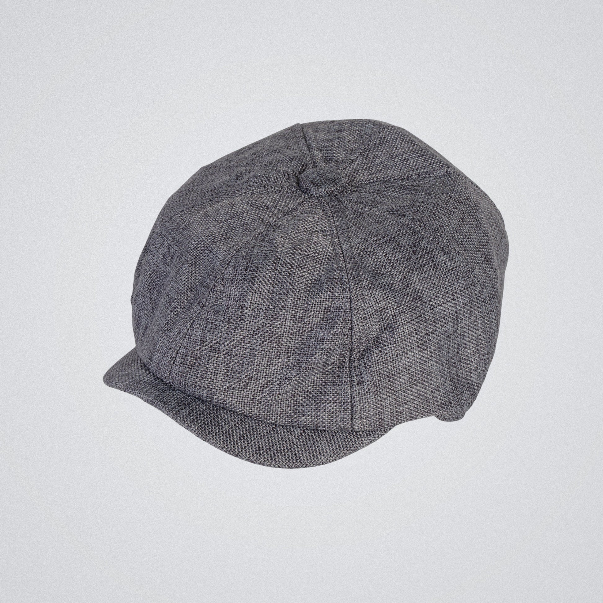 Eirin Apparel Men's Flat Cap Men’s ‘Belfast Crown’ Irish Flat Cap – Charcoal Grey (Collector’s Edition)