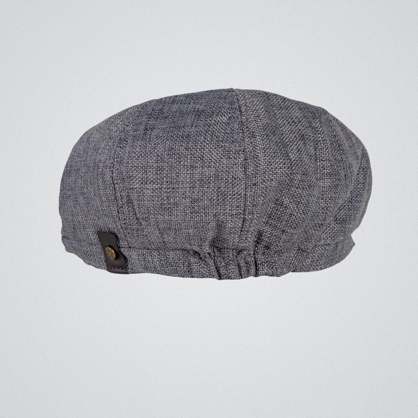 Eirin Apparel Men's Flat Cap Men’s ‘Belfast Crown’ Irish Flat Cap – Charcoal Grey (Collector’s Edition)