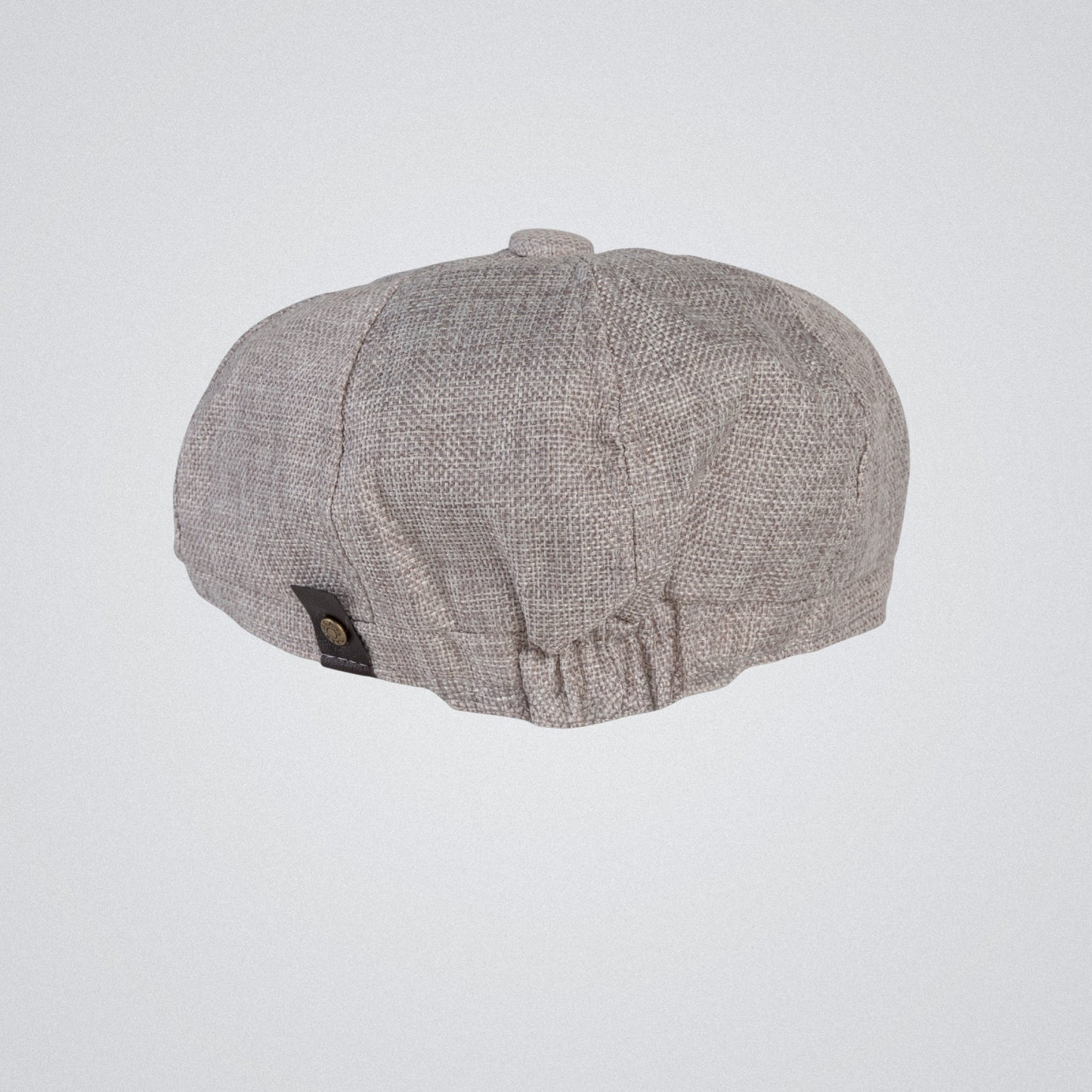 Eirin Apparel Men's Flat Cap Men’s ‘Belfast Crown’ Irish Flat Cap – Steel Grey (Collector’s Edition)