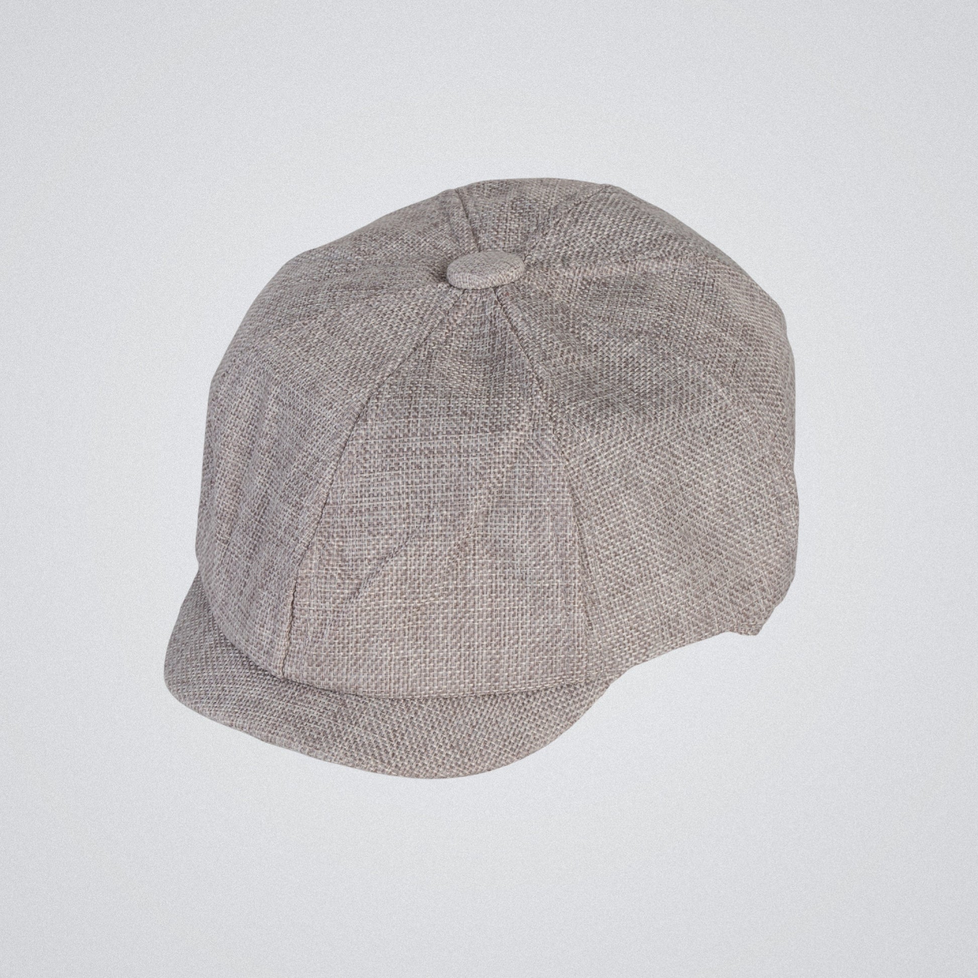 Eirin Apparel Men's Flat Cap Men’s ‘Belfast Crown’ Irish Flat Cap – Steel Grey (Collector’s Edition)