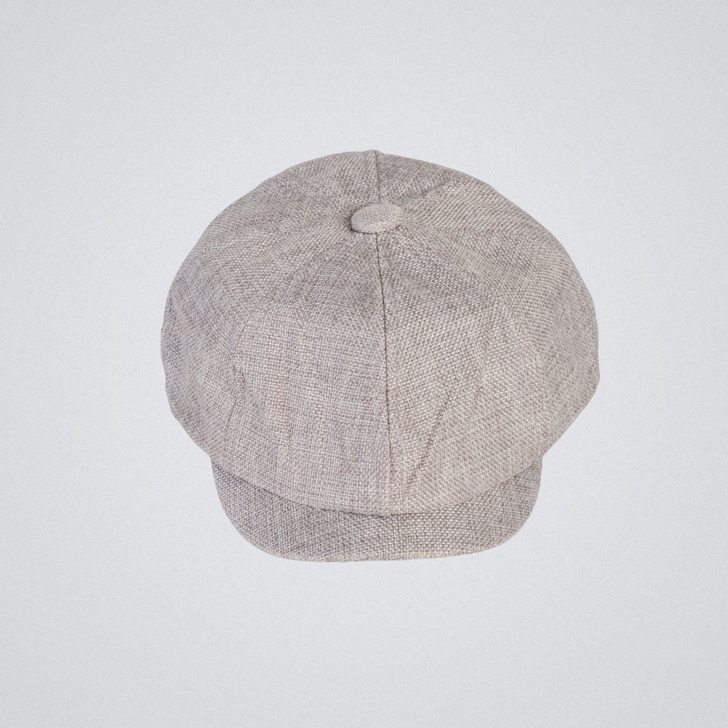 Eirin Apparel Men's Flat Cap Men’s ‘Belfast Crown’ Irish Flat Cap – Steel Grey (Collector’s Edition)