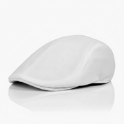 Eirin Apparel Men's Flat Cap Men’s ‘Everyday Irish’ Flat Cap – Frost White