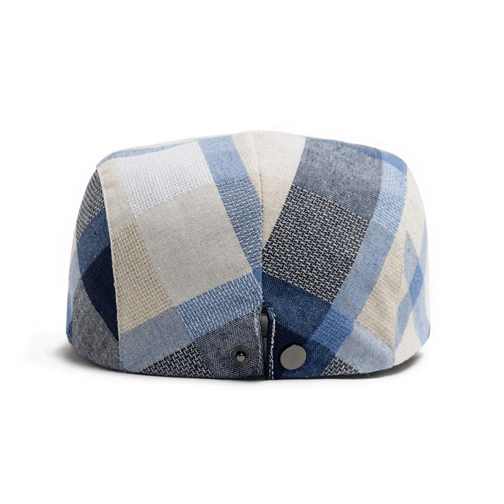 Eirin Apparel Men's Flat Cap Men’s ‘Modern Celt’ Flat Cap – Atlantic Blue Plaid Weave