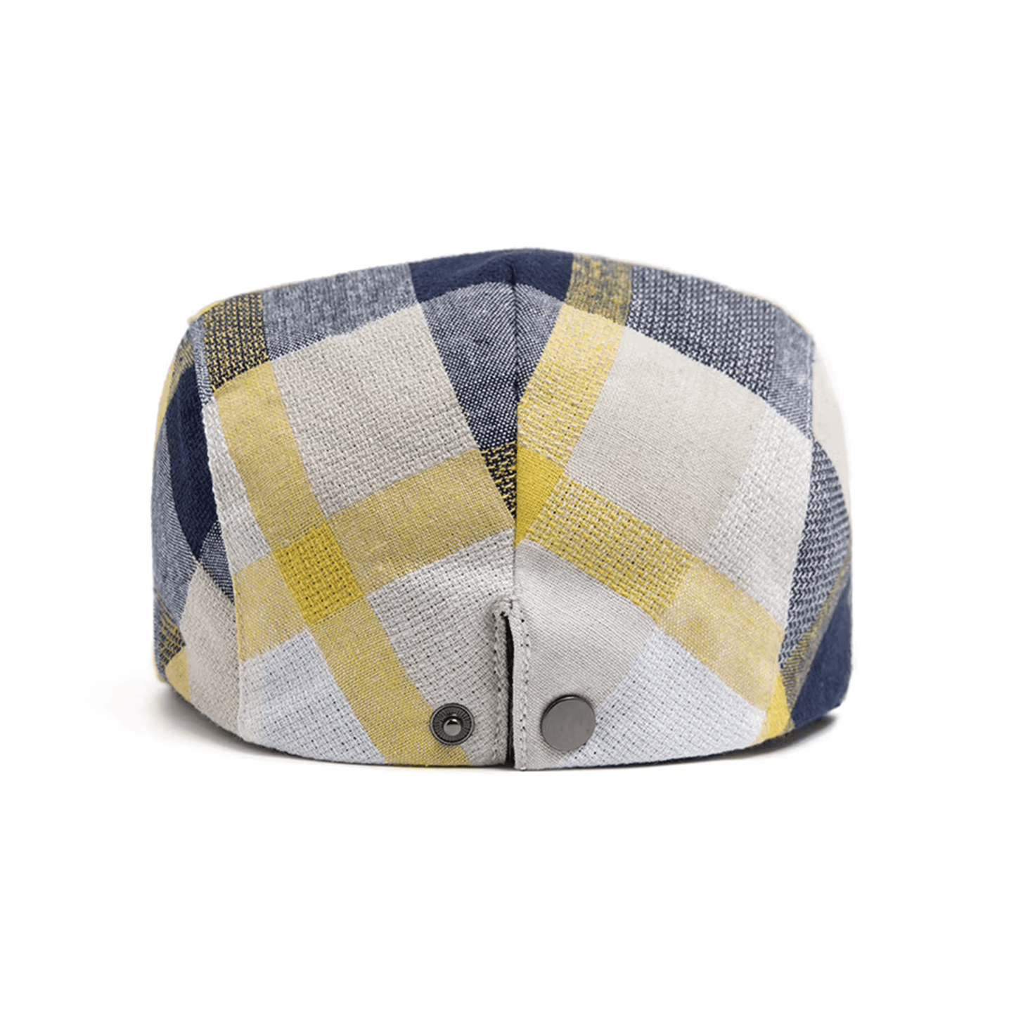 Eirin Apparel Men's Flat Cap Men’s ‘Modern Celt’ Flat Cap – Eírne Gold Plaid Weave