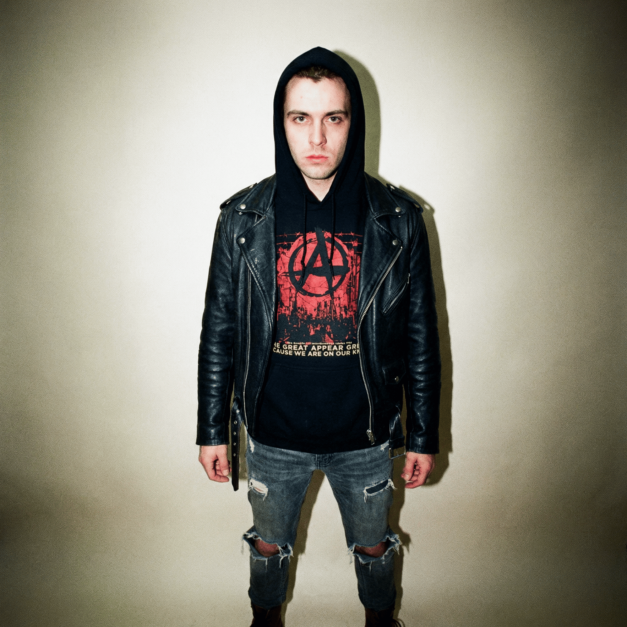 Eirin Apparel Men's Hoodie 'Anarchy In The Streets' Hoodie