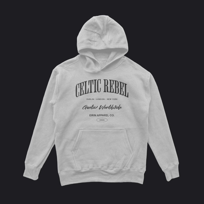 Eirin Apparel Men's Hoodie Ash / S Men's 'Worldwide Celtic Rebel' Hoodie