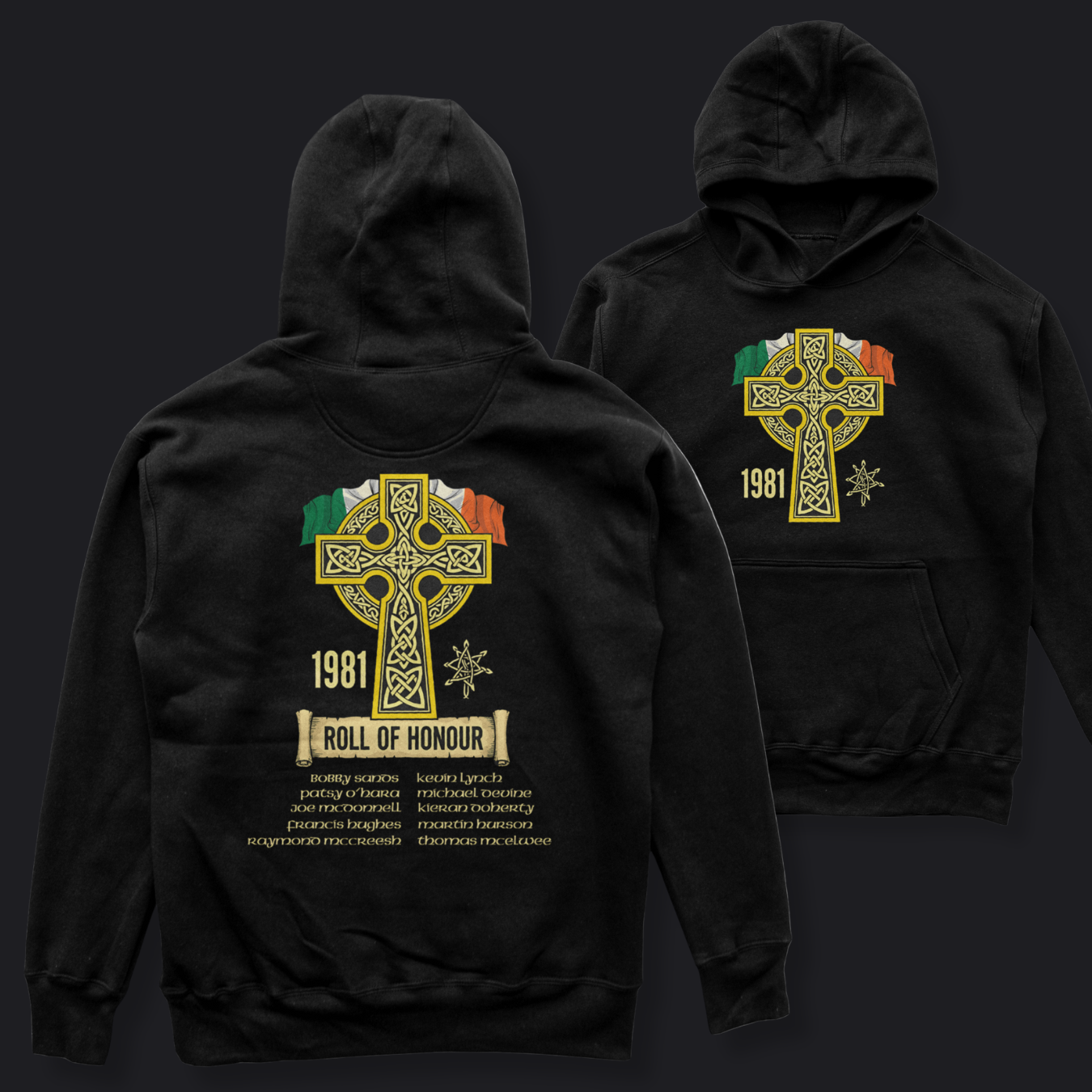 Eirin Apparel Men's Hoodie Black / S Men's 1981 Roll Of Honour Hoodie