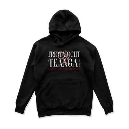 Eirin Apparel Men's Hoodie Black / S Men’s 'Language Is Resistance' Gaelic Hoodie