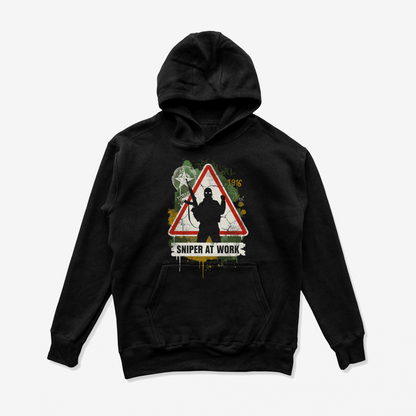 Eirin Apparel Men's Hoodie Black / S Men's 'Sniper At Work' Irish Republican Hoodie
