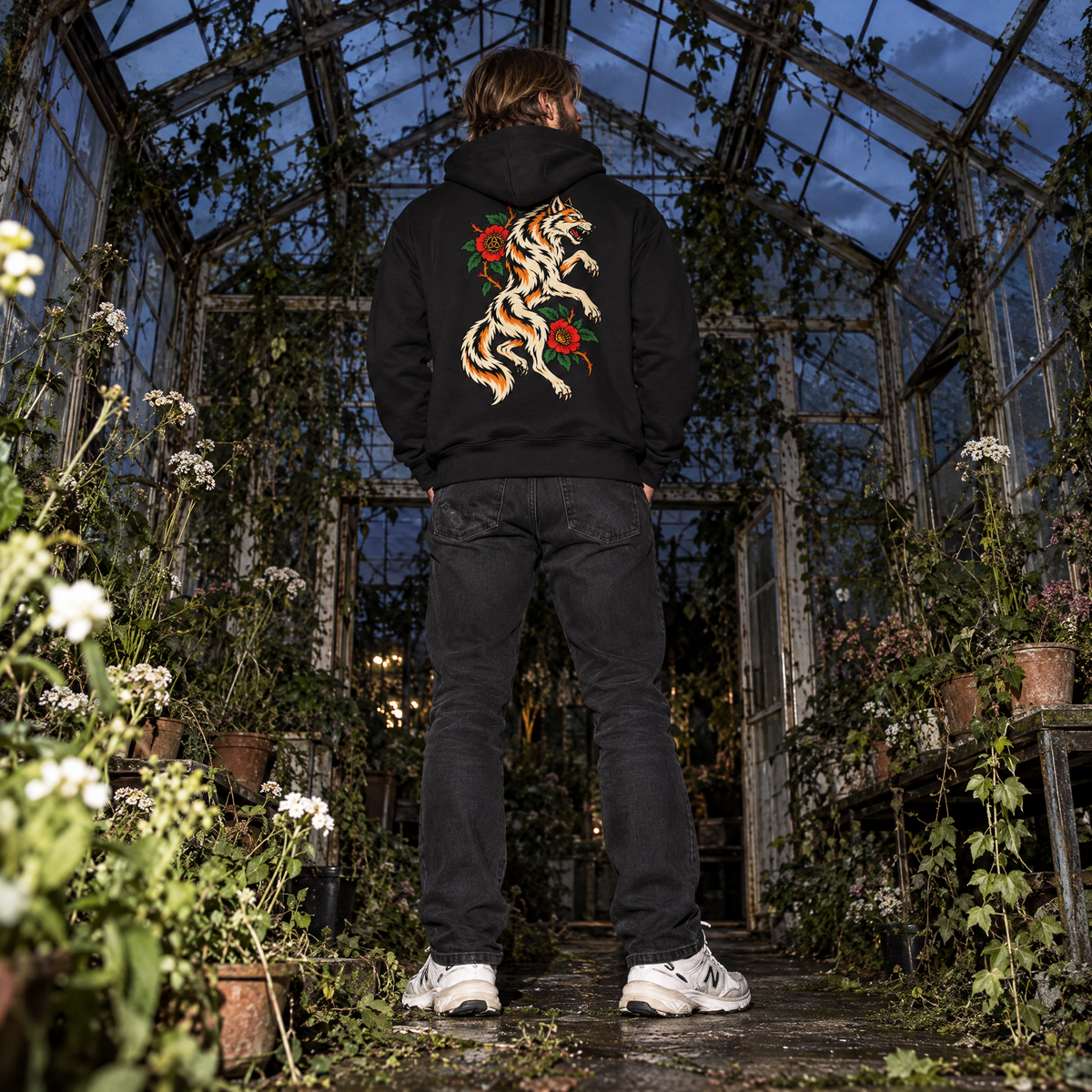 Eirin Apparel Men's Hoodie 'Blood & Bloom' Signature Hoodie