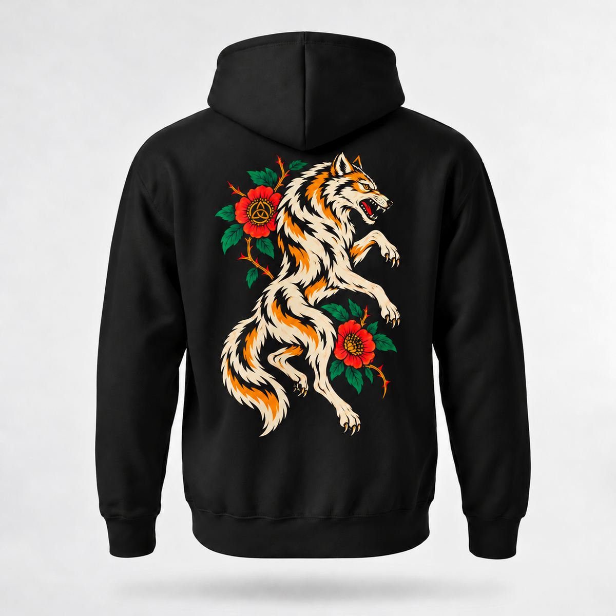 Eirin Apparel Men's Hoodie 'Blood & Bloom' Signature Hoodie