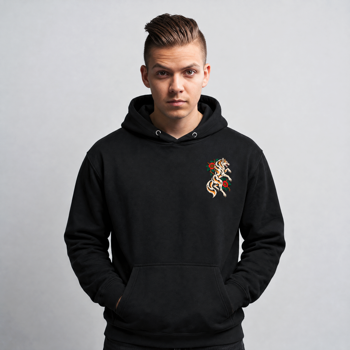 Eirin Apparel Men's Hoodie 'Blood & Bloom' Signature Hoodie