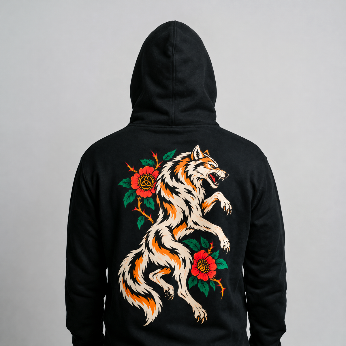 Eirin Apparel Men's Hoodie 'Blood & Bloom' Signature Hoodie