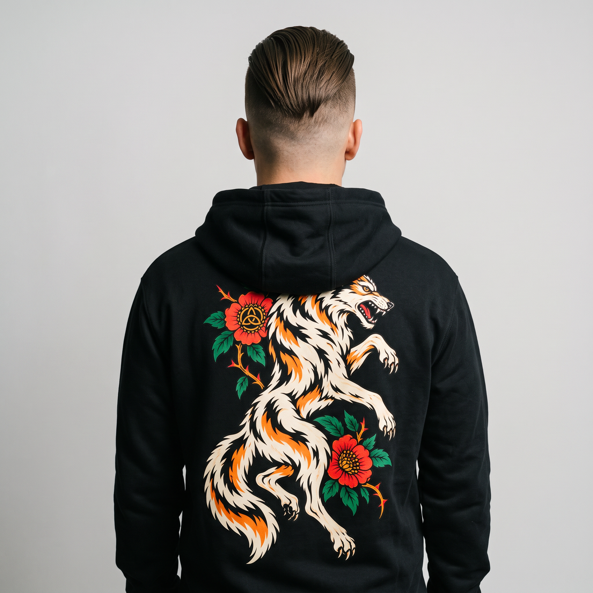 Eirin Apparel Men's Hoodie 'Blood & Bloom' Signature Hoodie
