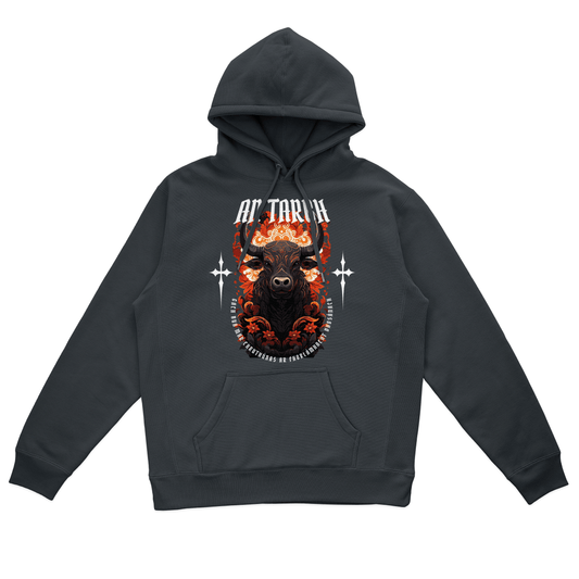 Eirin Apparel Men's Hoodie Carbon Grey / S Men's Ceilteach An Tarbh (The Bull) Celtic Totem Hoodie