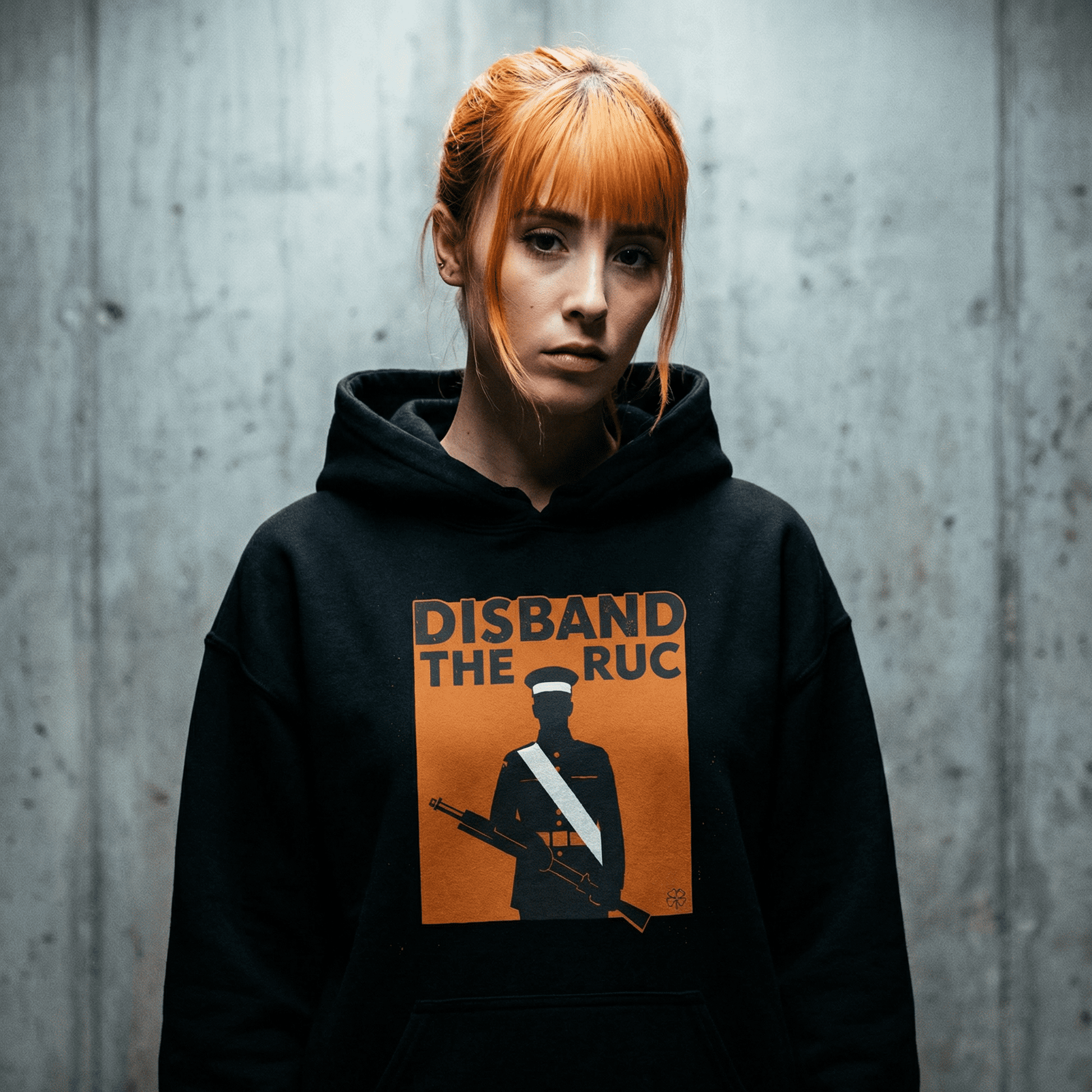 Eirin Apparel Men's Hoodie 'Disband The RUC' Hoodie