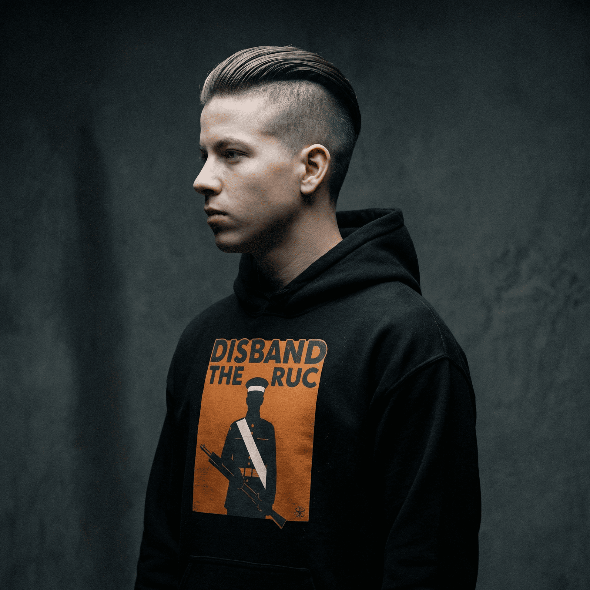 Eirin Apparel Men's Hoodie 'Disband The RUC' Hoodie