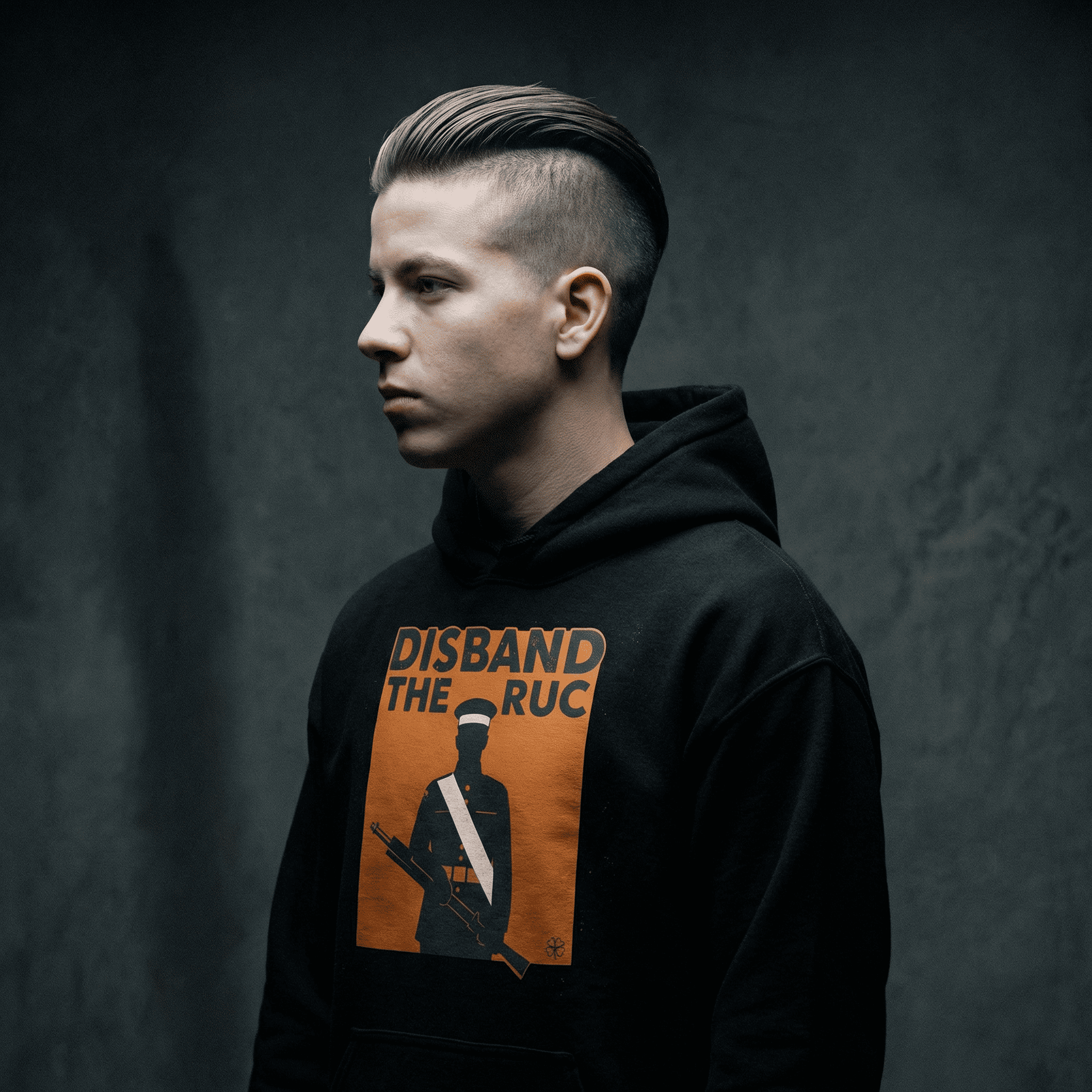 Eirin Apparel Men's Hoodie 'Disband The RUC' Hoodie