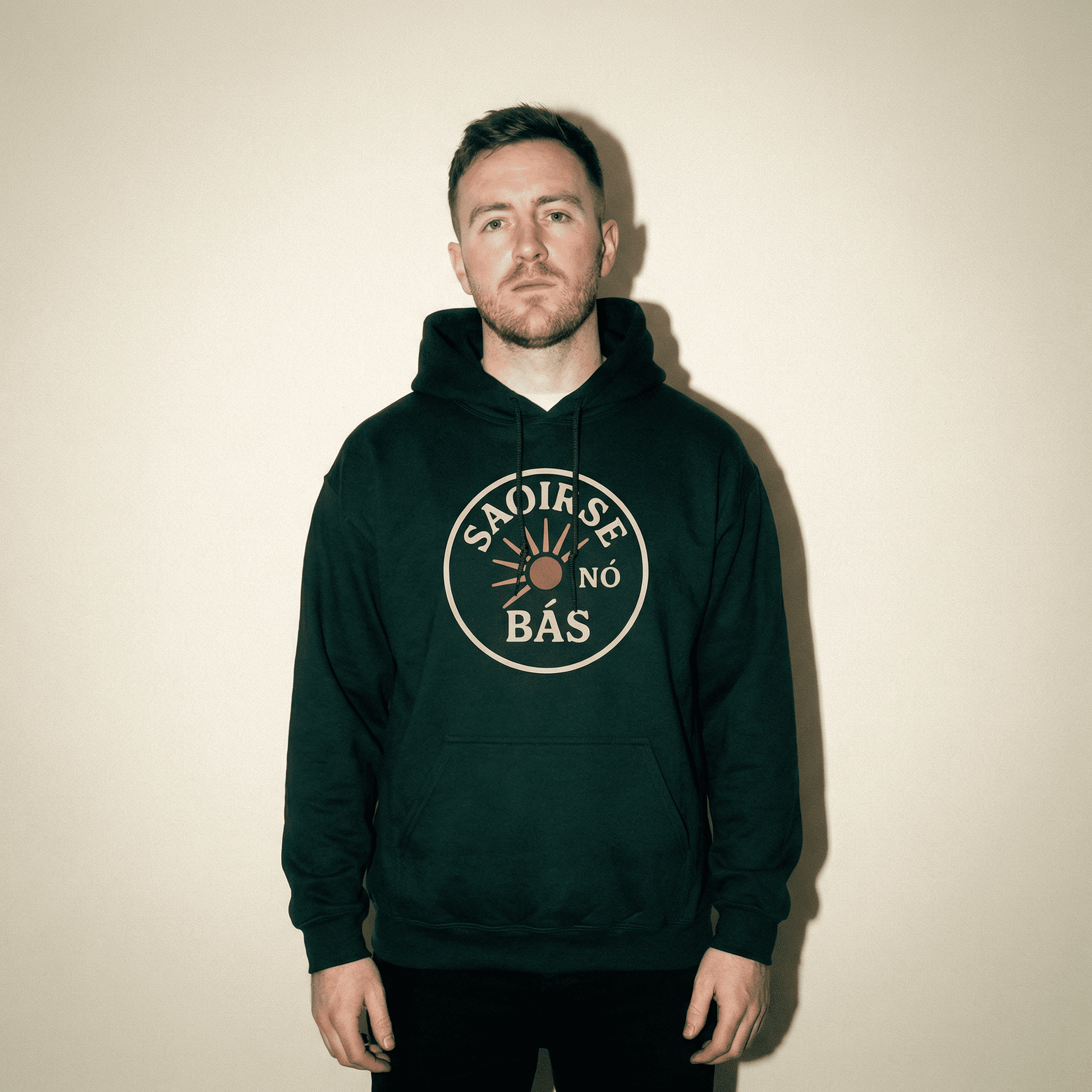 Eirin Apparel Men's Hoodie 'Freedom Or Death' Gaelic Hoodie