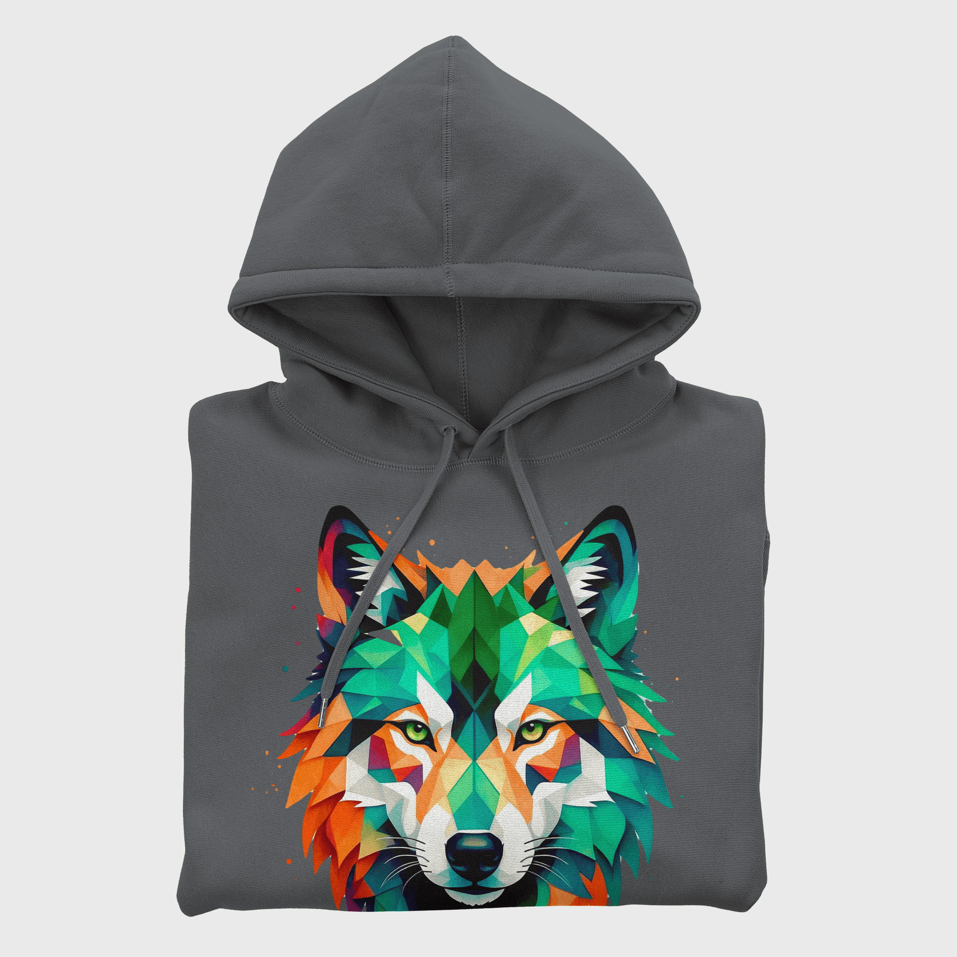 Eirin Apparel Men's Hoodie Heather Grey / S Men's Celtic Canine Hoodie