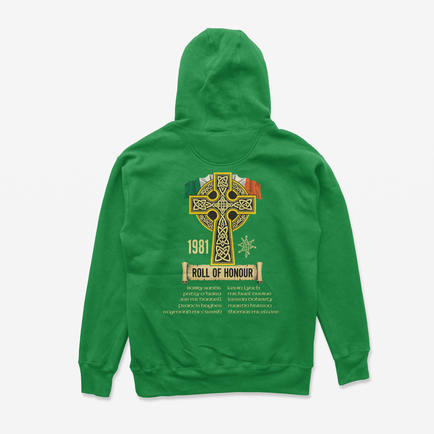 Eirin Apparel Men's Hoodie Irish Green / S Men's 1981 Roll Of Honour Hoodie
