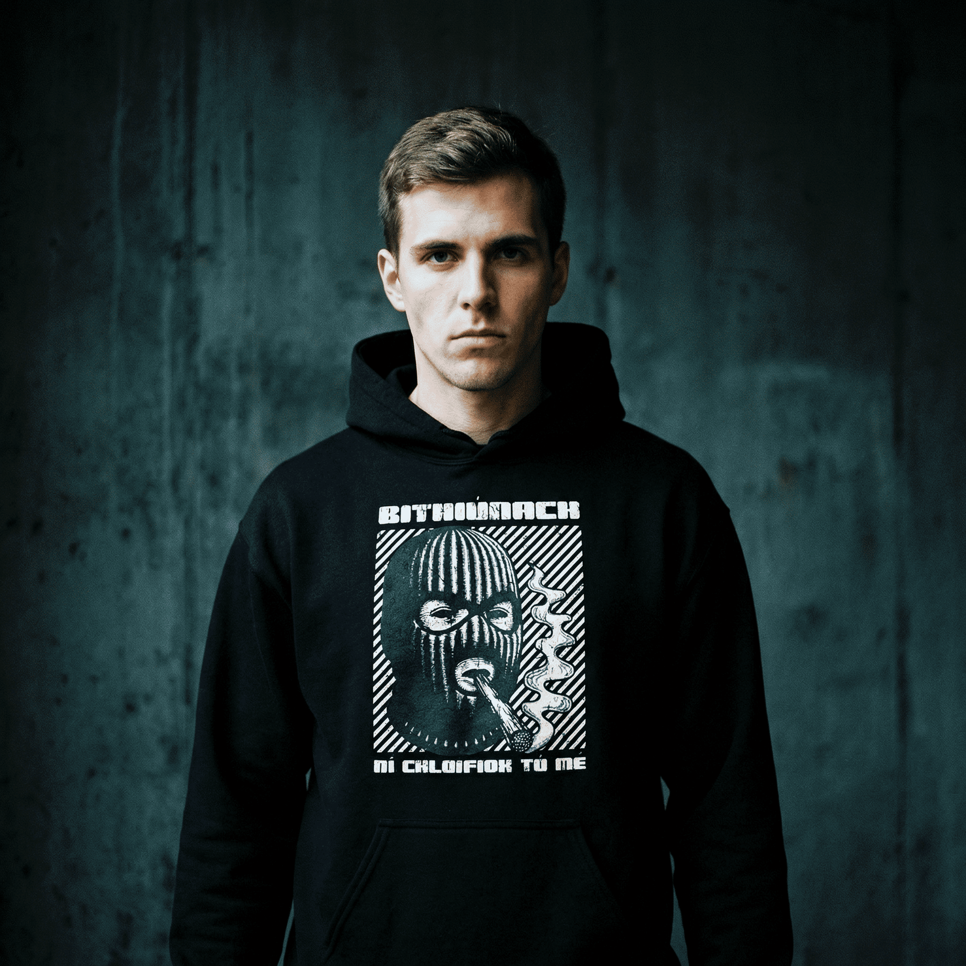 Eirin Apparel Men's Hoodie 'Irish Outlaw' Gaelic Hoodie
