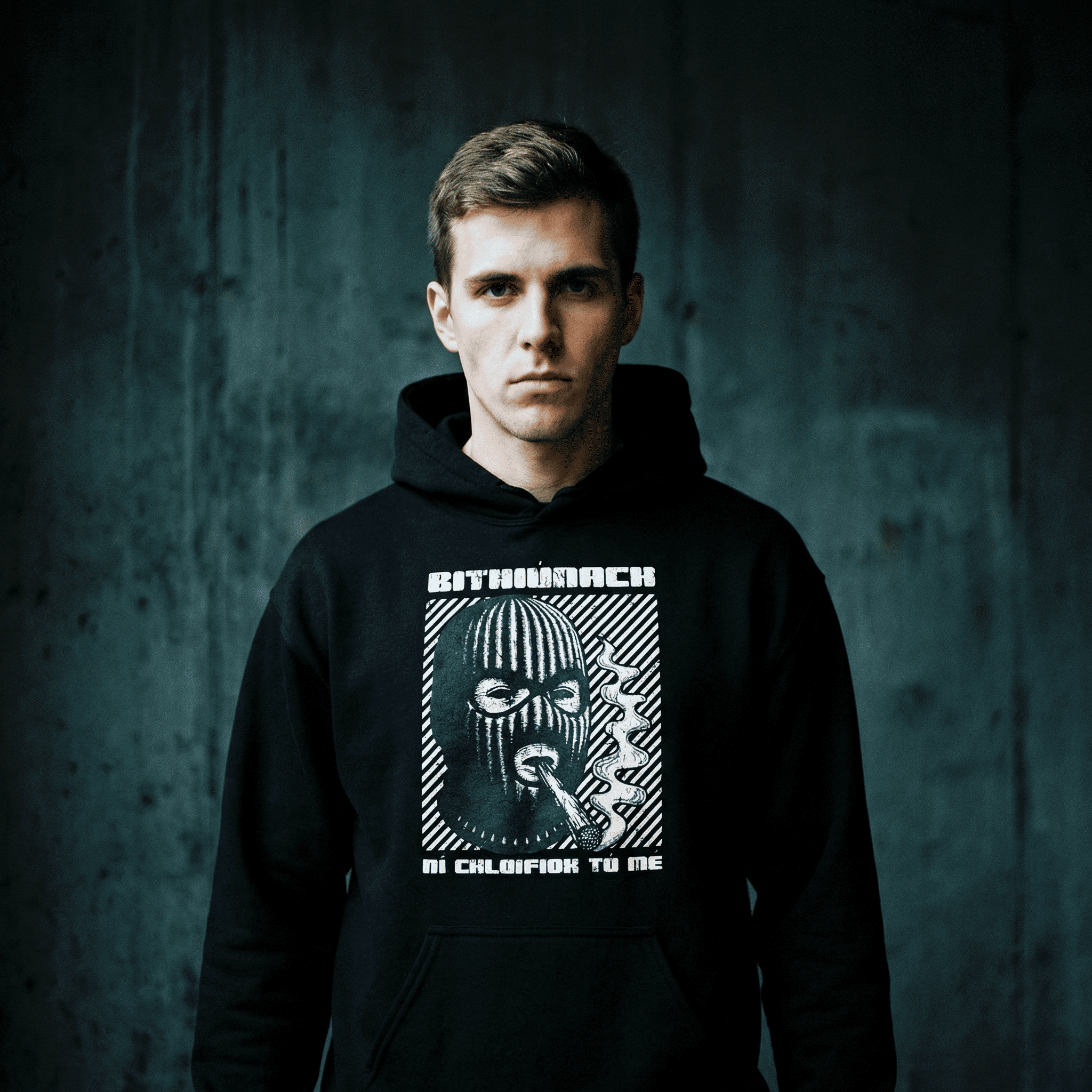 Eirin Apparel Men's Hoodie 'Irish Outlaw' Gaelic Hoodie