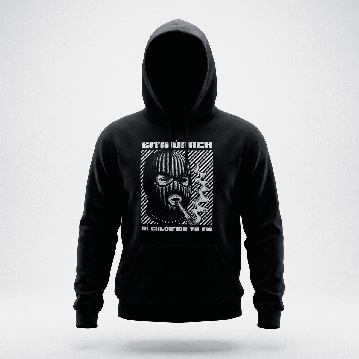 Eirin Apparel Men's Hoodie 'Irish Outlaw' Gaelic Hoodie